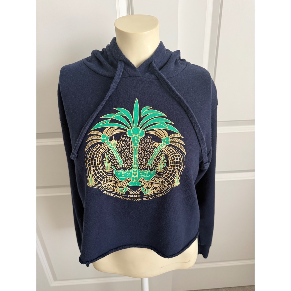 PHISH COCONUT JAWS GATOR WOMEN'S HOODIE M Riviera Maya 2025